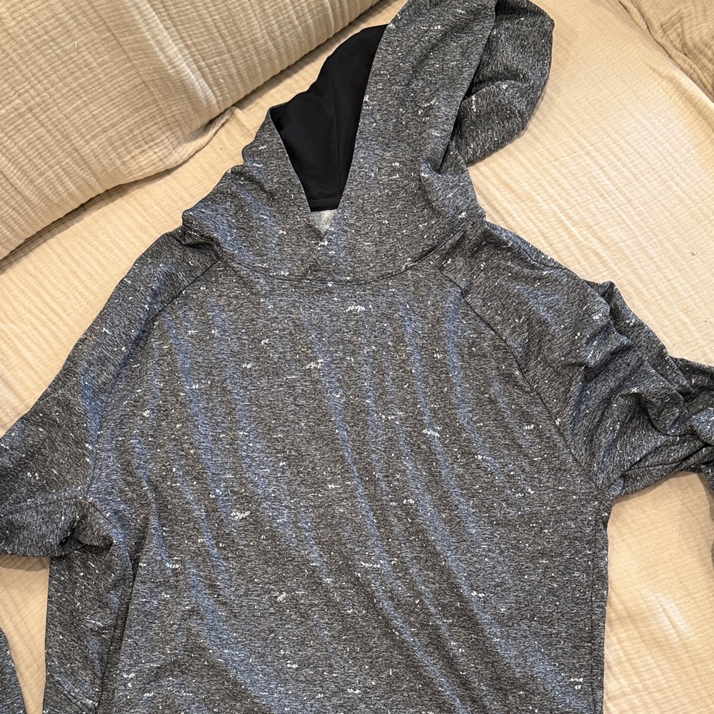 Gray Hooded Sweatshirt
